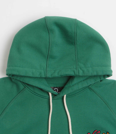by Parra La Chambre Nuit Hoodie in Washed Green