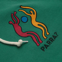 by Parra La Chambre Nuit Hoodie in Washed Green thumbnail
