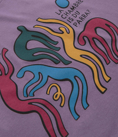 by Parra La Chambre Nuit T-Shirt in Purple