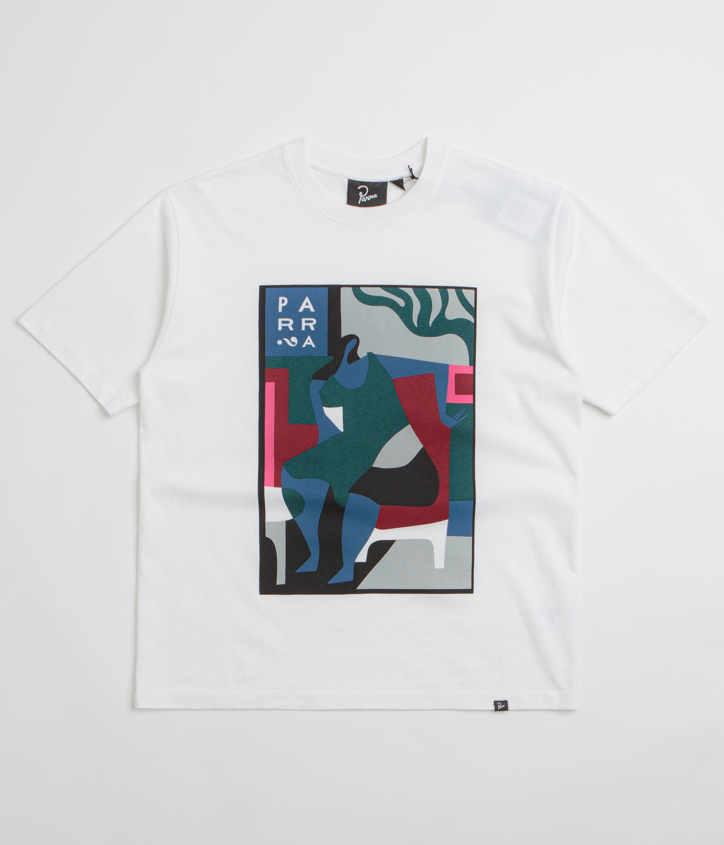 by Parra Leaving Now T-Shirt - White