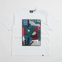 by Parra Leaving Now T-Shirt in White thumbnail