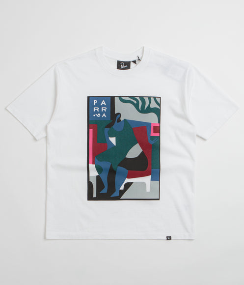 by Parra Leaving Now T-Shirt - White