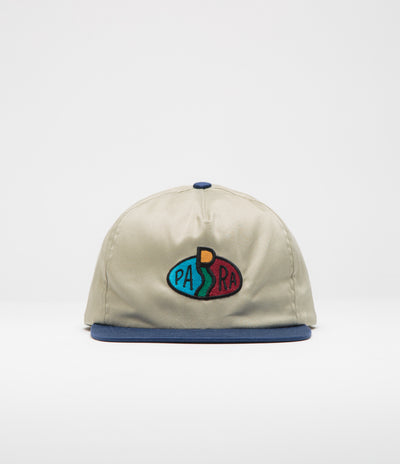 by Parra Legs Logo Cap in Off White