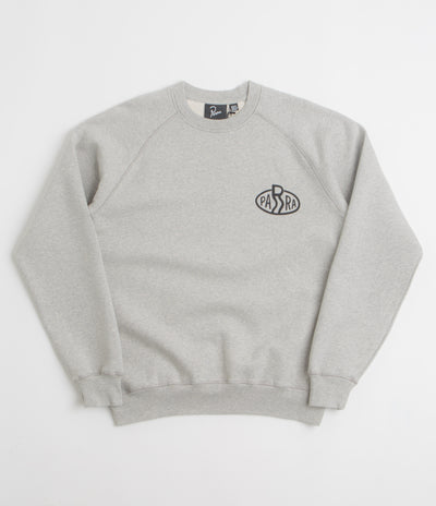 by Parra Legs Logo Crewneck Sweatshirt - Heather Grey