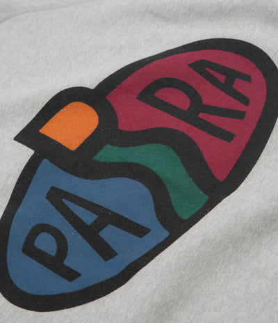 by Parra Legs Logo Crewneck Sweatshirt - Heather Grey