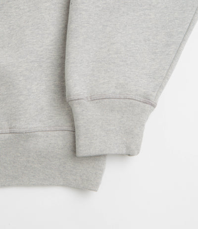by Parra Legs Logo Crewneck Sweatshirt - Heather Grey