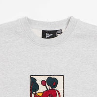 by Parra Long Lost Leg Crewneck Sweatshirt in Heather Grey thumbnail
