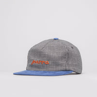 by Parra Lowercase Logo 5 Panel Cap in Blue thumbnail