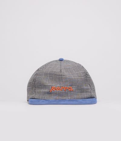 by Parra Lowercase Logo 5 Panel Cap in Blue