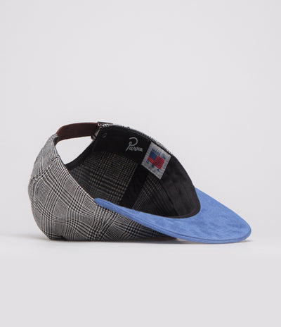 by Parra Lowercase Logo 5 Panel Cap in Blue