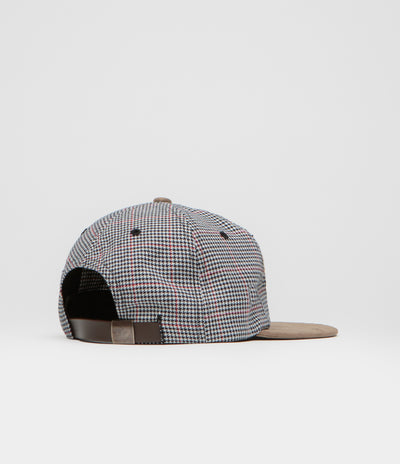 by Parra Lowercase Logo 5 Panel Cap in Mushroom