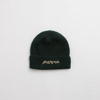 by Parra Lowercase Script Logo Beanie - Pine Green thumbnail