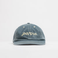 by Parra Lowercase Script Logo Cap - Blue thumbnail