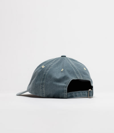 by Parra Lowercase Script Logo Cap - Blue