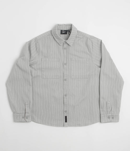 by Parra Meandering Lines Shirt - Grey