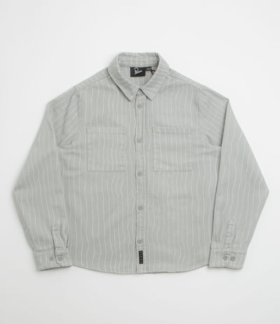 by Parra Meandering Lines Shirt in Grey