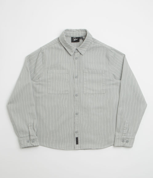 by Parra Meandering Lines Shirt - Grey