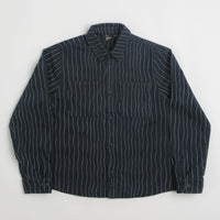 by Parra Meandering Lines Shirt - Navy Blue thumbnail