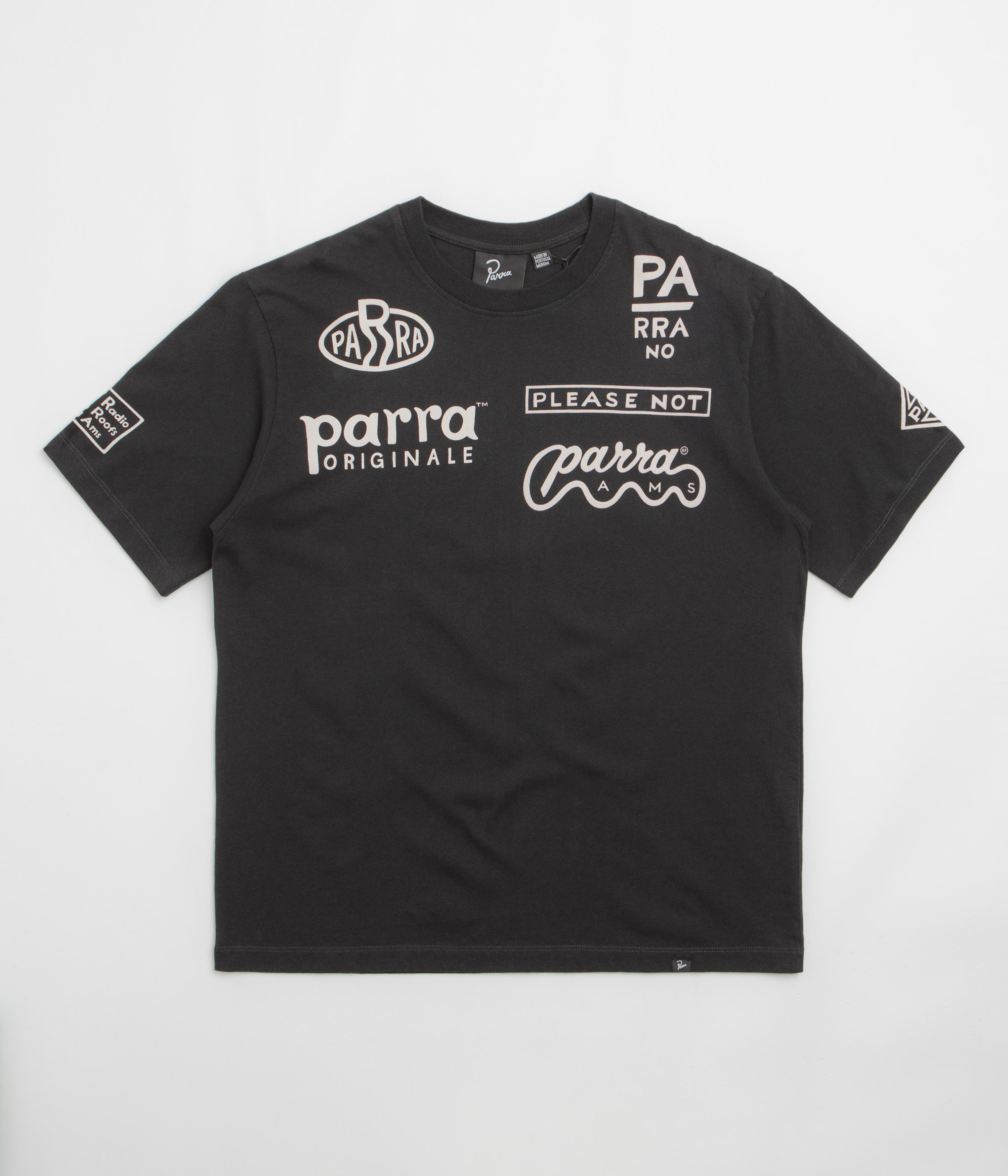 by Parra Media Training T-Shirt in Black