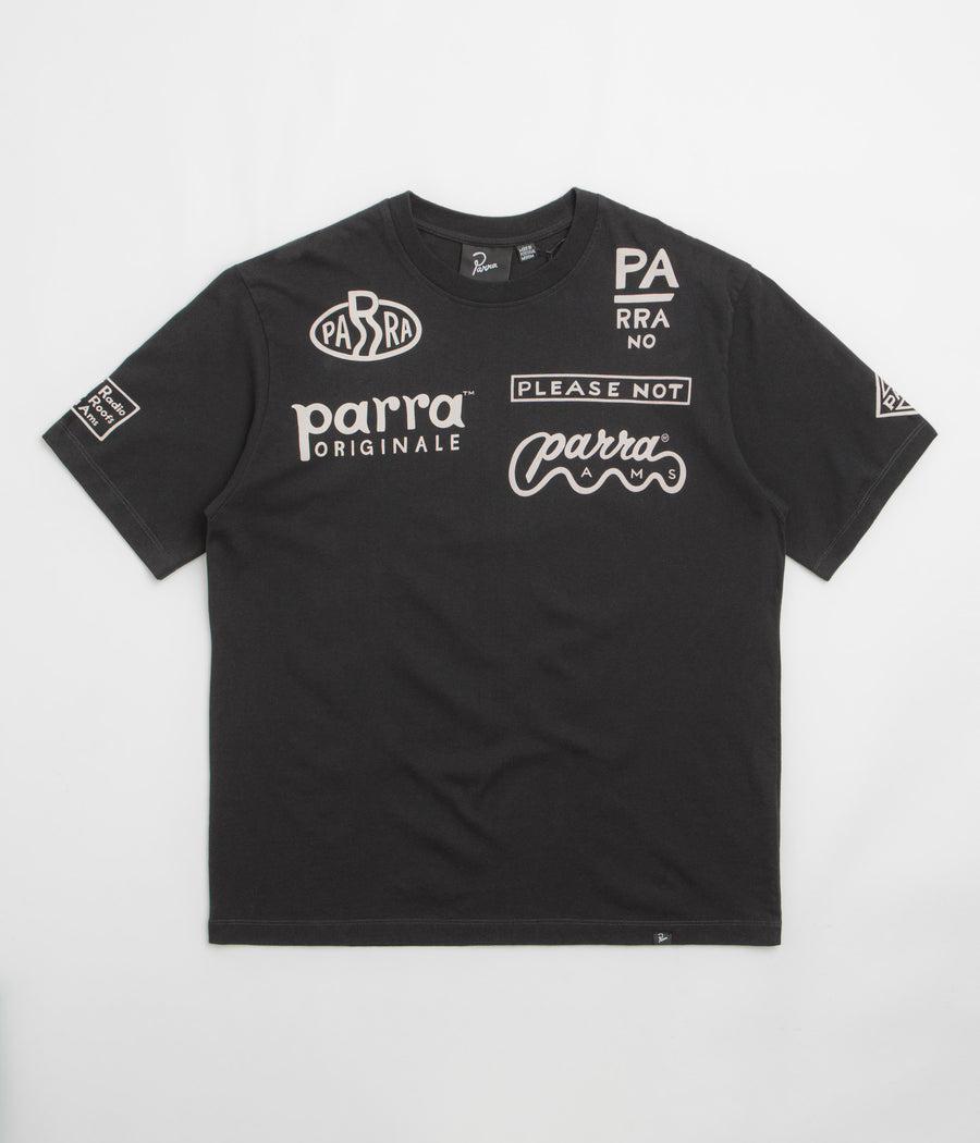 by Parra Media Training T-Shirt - Black