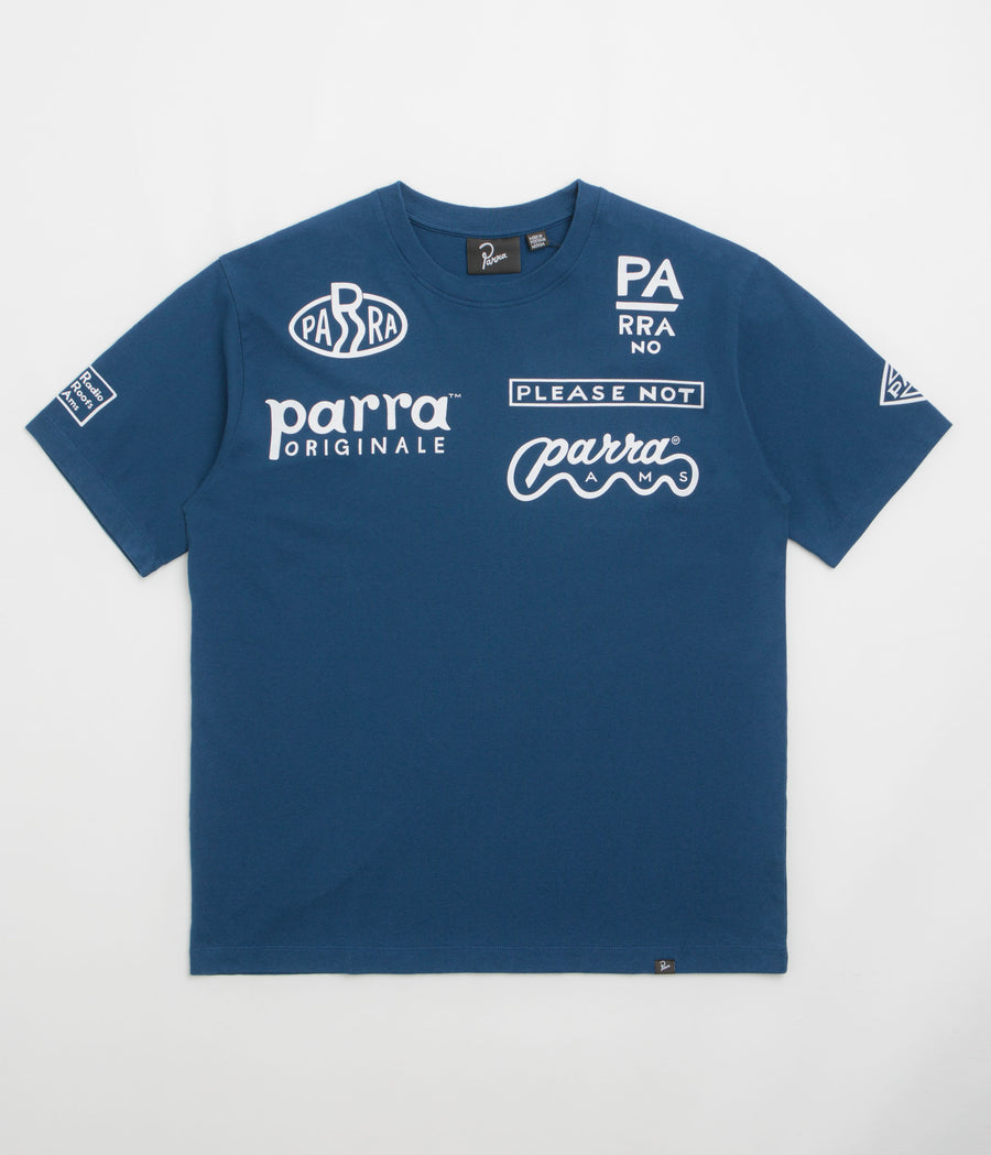 by Parra Media Training T-Shirt - Blue