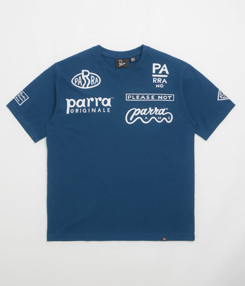 by Parra Media Training T-Shirt - Blue