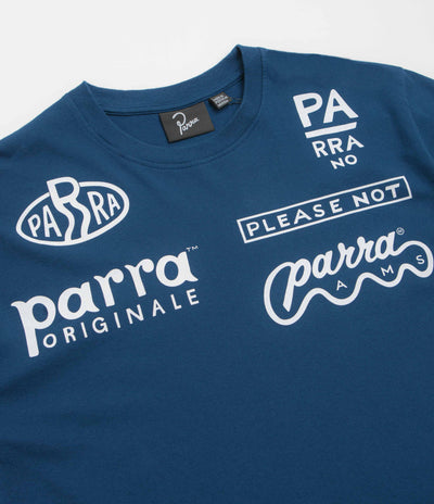 by Parra Media Training T-Shirt - Blue