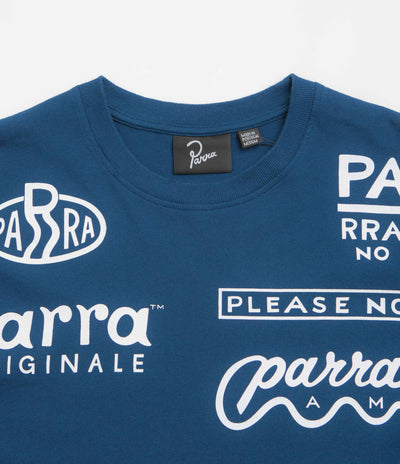 by Parra Media Training T-Shirt - Blue