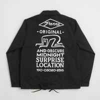 by Parra Midnight Surprise Coach Jacket - Black thumbnail