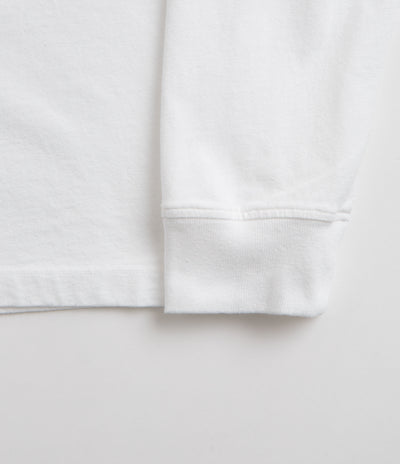 by Parra Neurotic Flag Long Sleeve T-Shirt - White