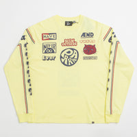 by Parra Never Sinister Long Sleeve T-Shirt in Yellow thumbnail