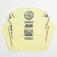 by Parra Never Sinister Long Sleeve T-Shirt in Yellow thumbnail