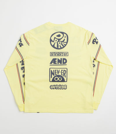 by Parra Never Sinister Long Sleeve T-Shirt in Yellow