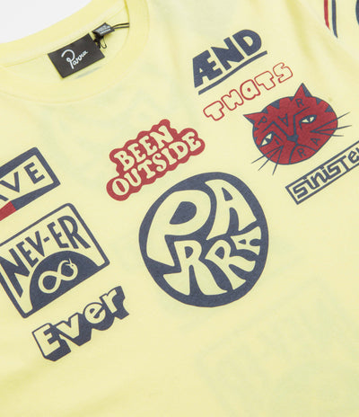 by Parra Never Sinister Long Sleeve T-Shirt in Yellow