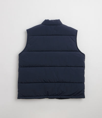 by Parra New System Puffer Vest - Navy Blue