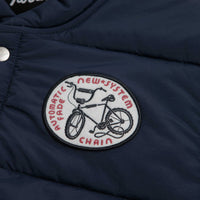 by Parra New System Puffer Vest - Navy Blue thumbnail