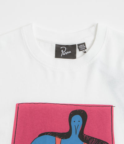 by Parra No Books T-Shirt in White