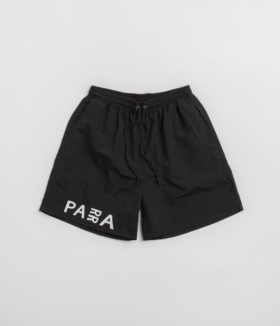 by Parra No Vision Swim Shorts in Black