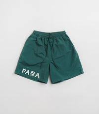 by Parra No Vision Swim Shorts in Pine Green