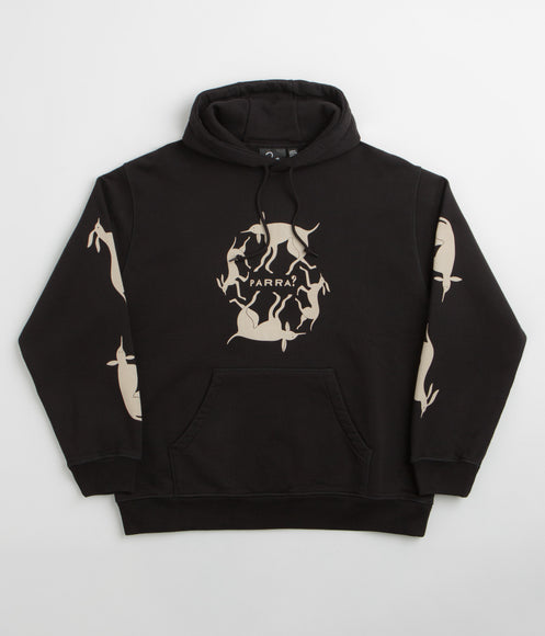 by Parra Non Grand Cafe Hoodie - Black