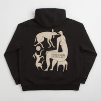 by Parra Non Grand Cafe Hoodie in Black thumbnail
