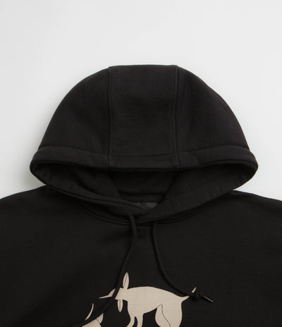 by Parra Non Grand Cafe Hoodie in Black