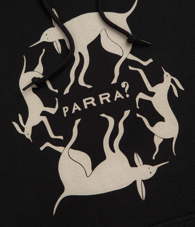 by Parra Non Grand Cafe Hoodie in Black