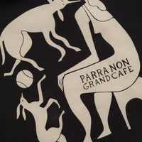by Parra Non Grand Cafe Hoodie in Black thumbnail