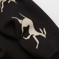 by Parra Non Grand Cafe Hoodie in Black thumbnail