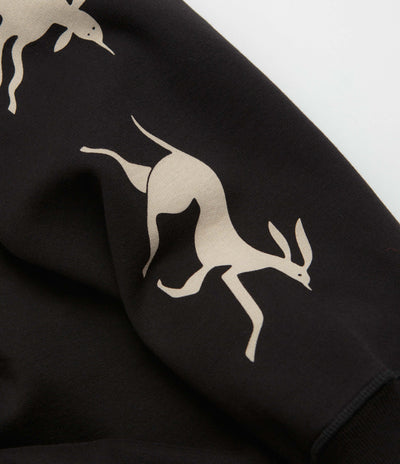 by Parra Non Grand Cafe Hoodie in Black
