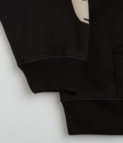 by Parra Non Grand Cafe Hoodie in Black