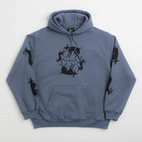 by Parra Non Grand Cafe Hoodie in Blue thumbnail