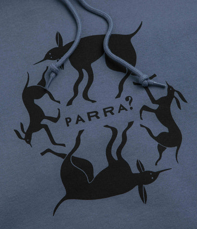 by Parra Non Grand Cafe Hoodie in Blue