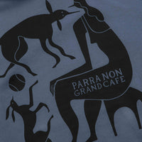 by Parra Non Grand Cafe Hoodie in Blue thumbnail